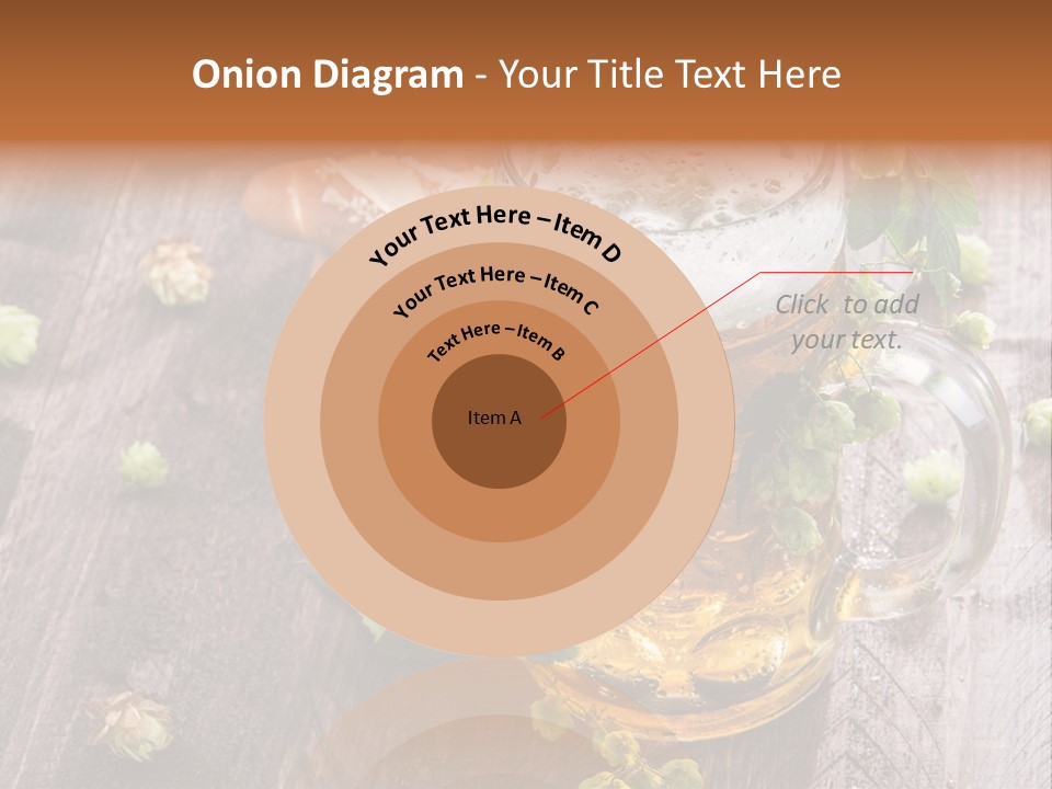 Liquid Beer Refreshment PowerPoint Template