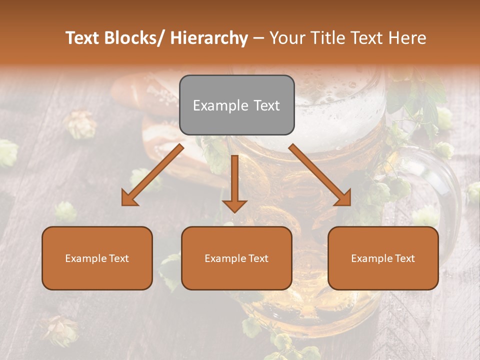 Liquid Beer Refreshment PowerPoint Template