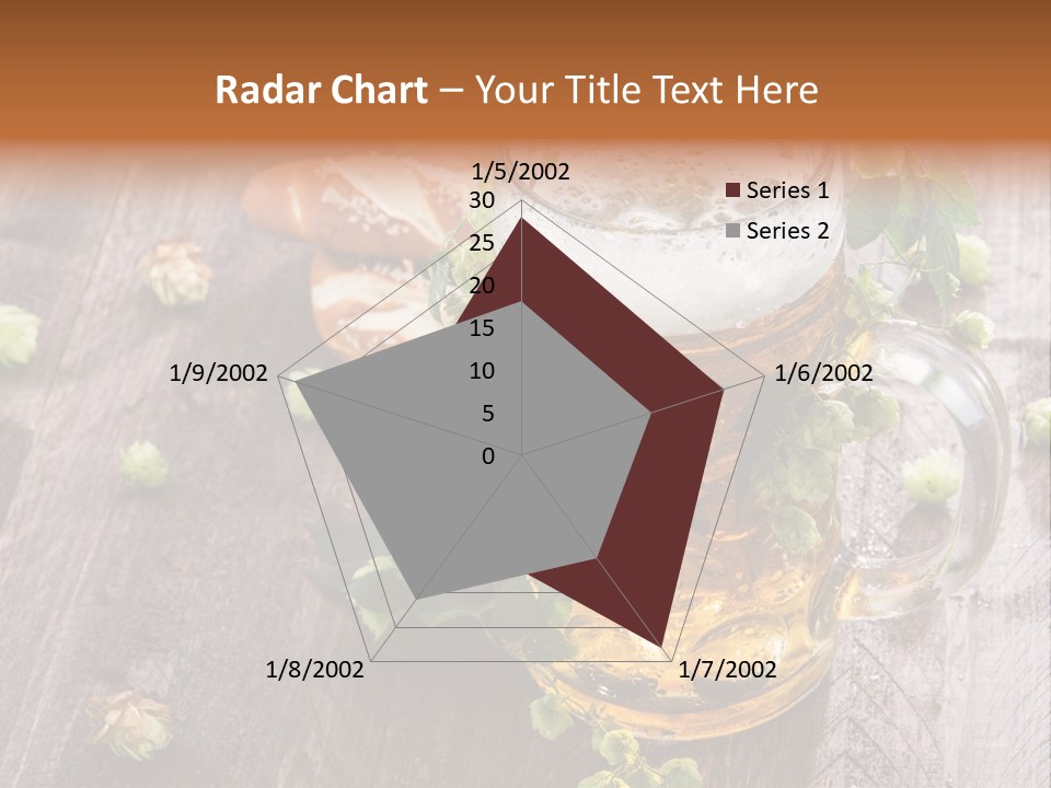 Liquid Beer Refreshment PowerPoint Template