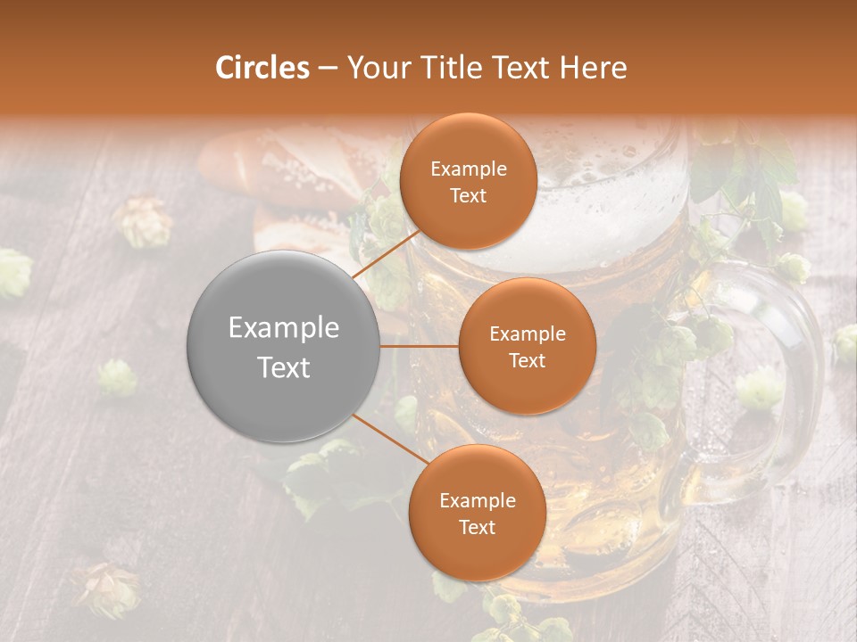 Liquid Beer Refreshment PowerPoint Template