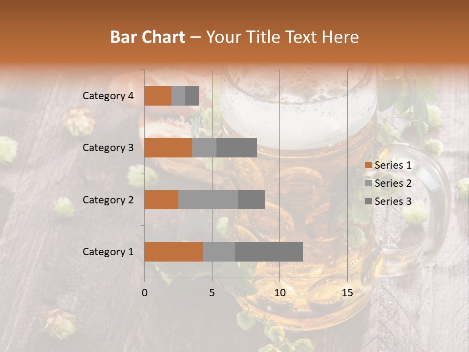 Liquid Beer Refreshment PowerPoint Template