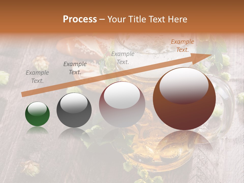 Liquid Beer Refreshment PowerPoint Template
