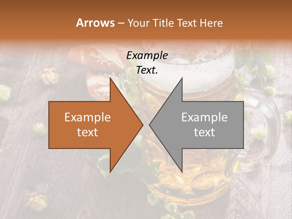 Liquid Beer Refreshment PowerPoint Template
