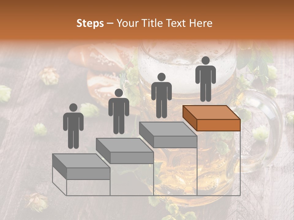 Liquid Beer Refreshment PowerPoint Template