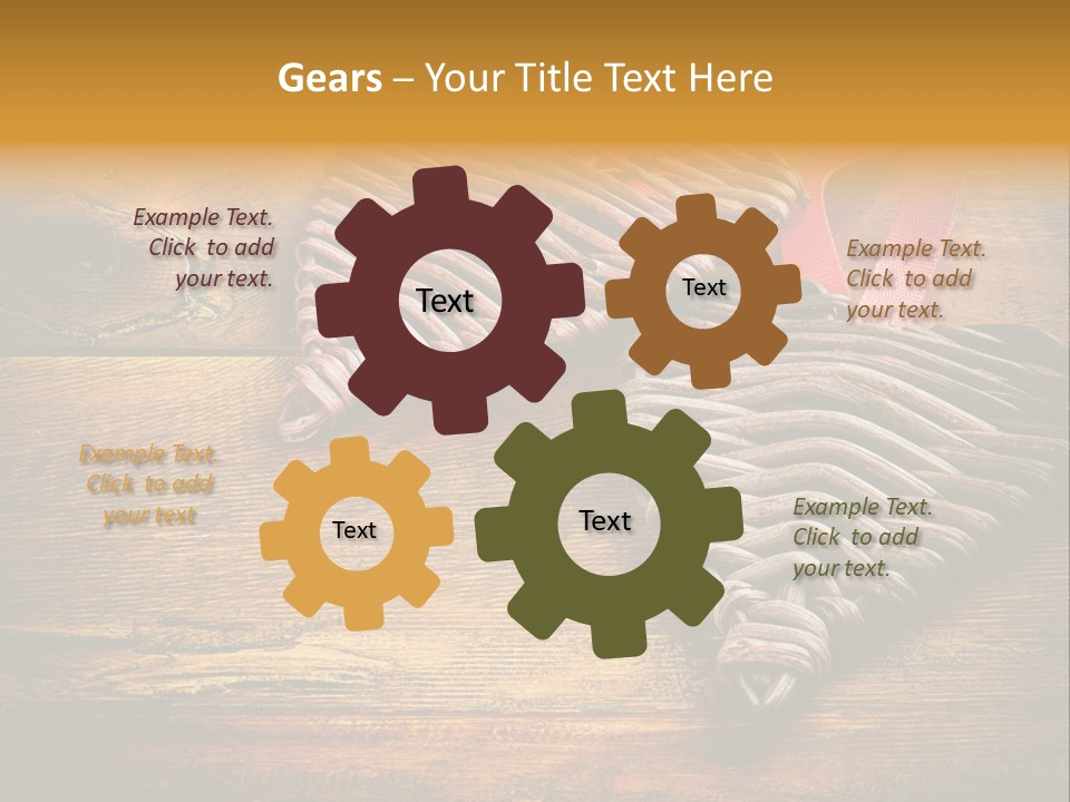 Romance Closeup Space PowerPoint Template