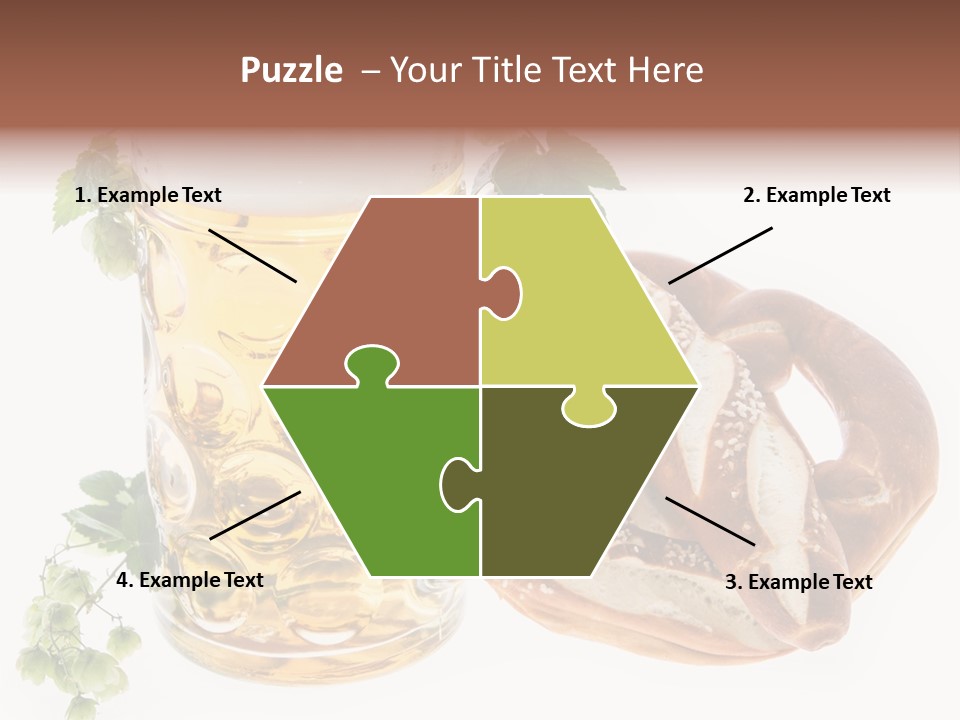 Bar Flavor Isolated On White PowerPoint Template