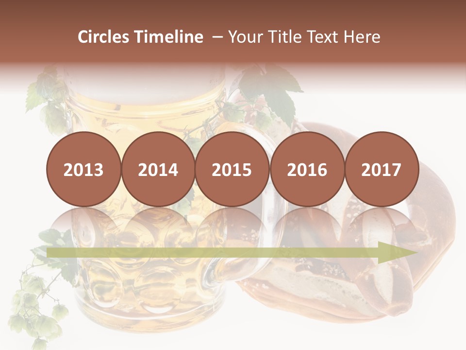 Bar Flavor Isolated On White PowerPoint Template