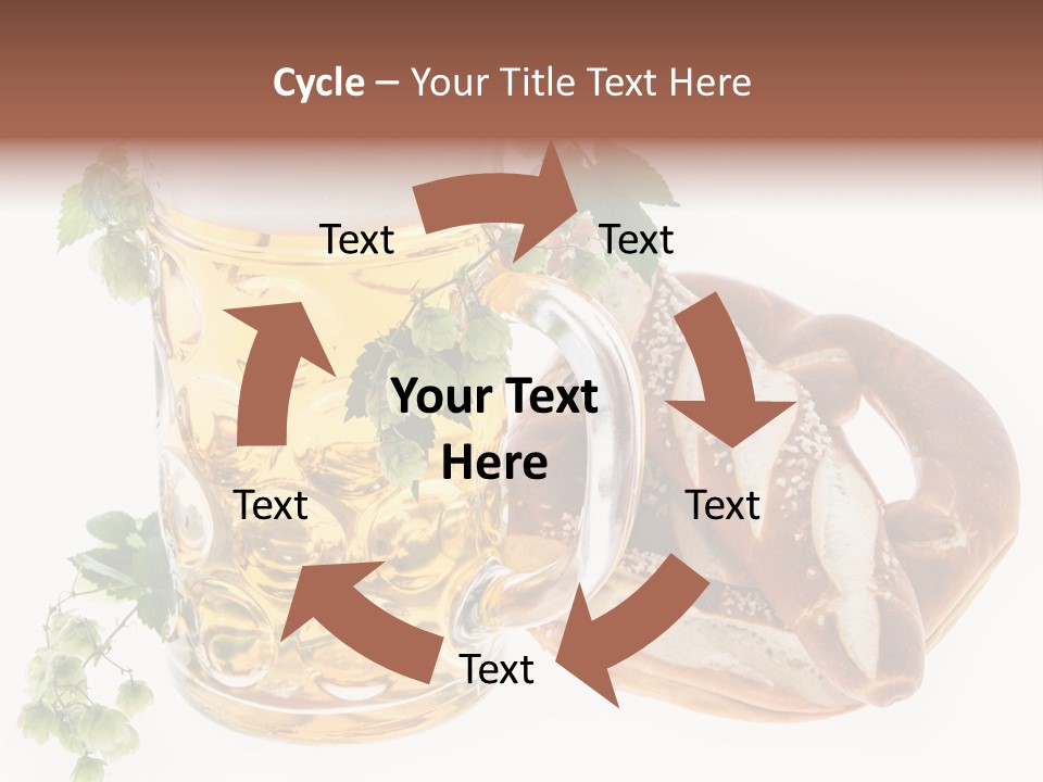 Bar Flavor Isolated On White PowerPoint Template