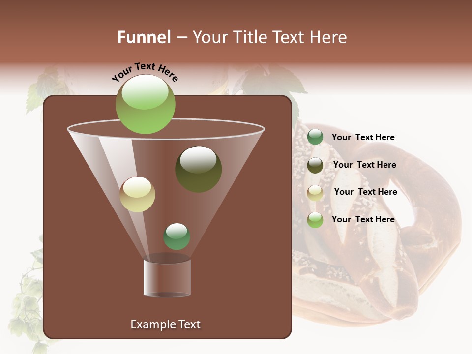 Bar Flavor Isolated On White PowerPoint Template