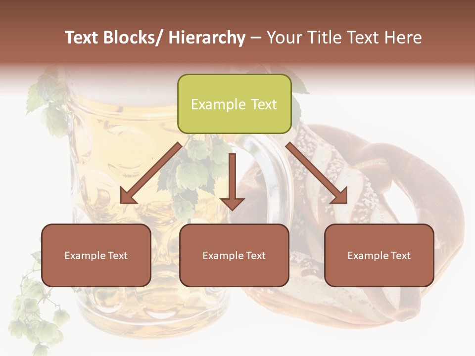 Bar Flavor Isolated On White PowerPoint Template