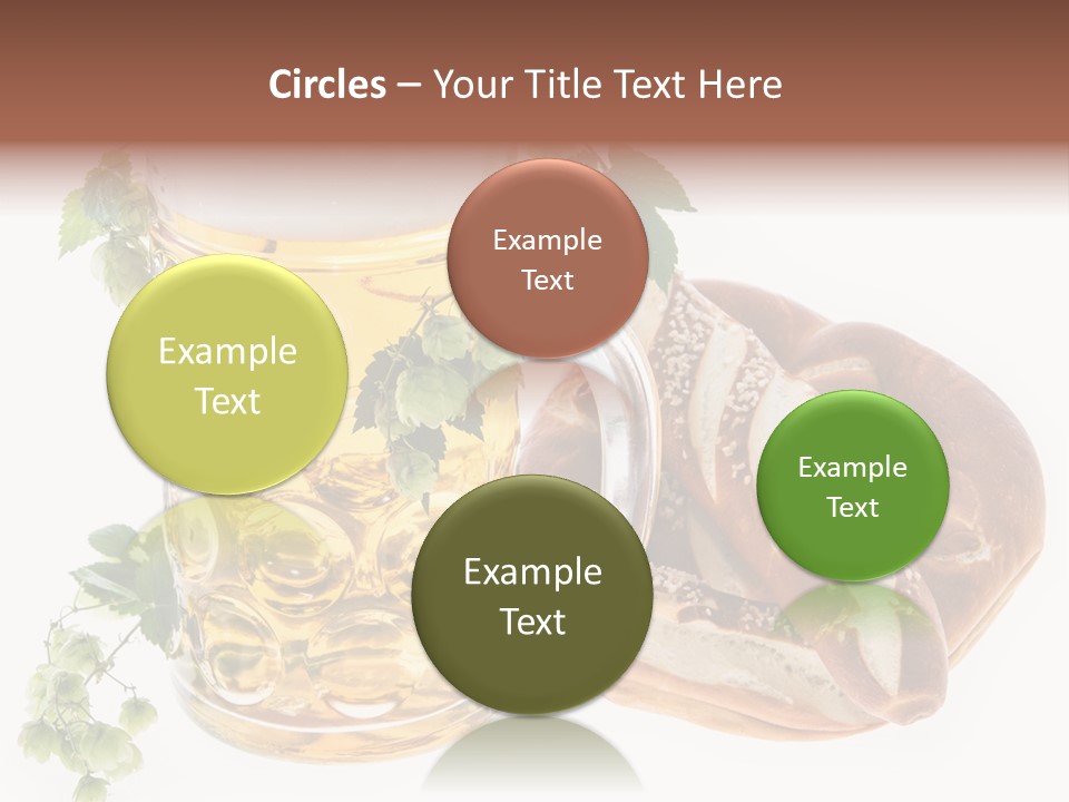 Bar Flavor Isolated On White PowerPoint Template