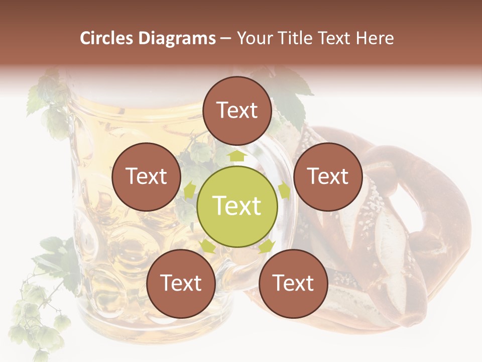 Bar Flavor Isolated On White PowerPoint Template