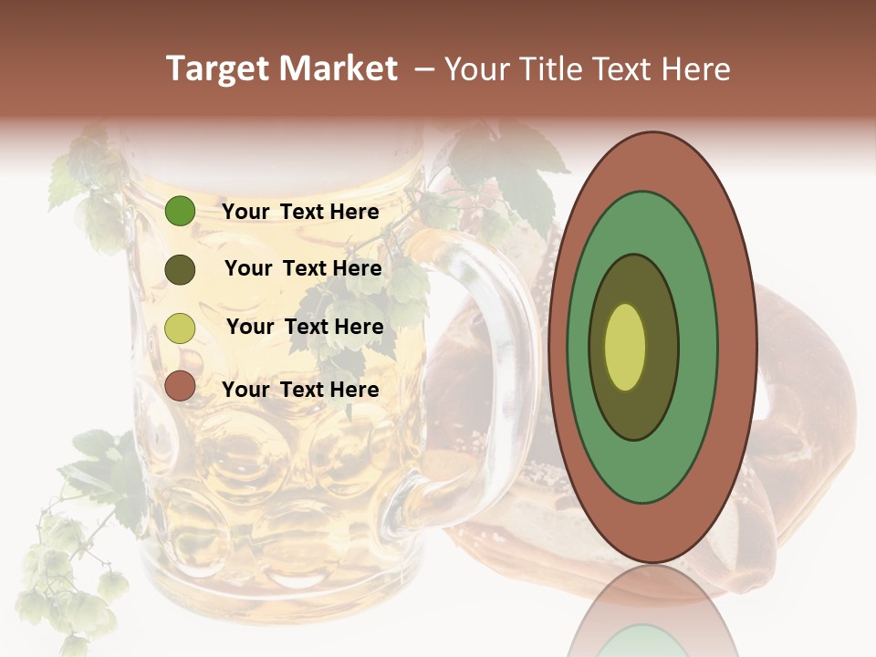 Bar Flavor Isolated On White PowerPoint Template