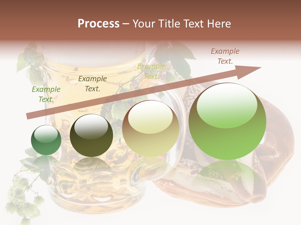 Bar Flavor Isolated On White PowerPoint Template