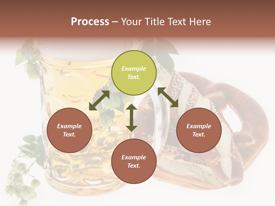 Bar Flavor Isolated On White PowerPoint Template