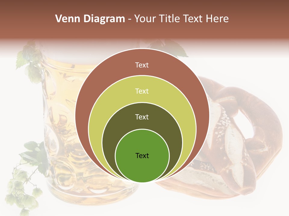 Bar Flavor Isolated On White PowerPoint Template