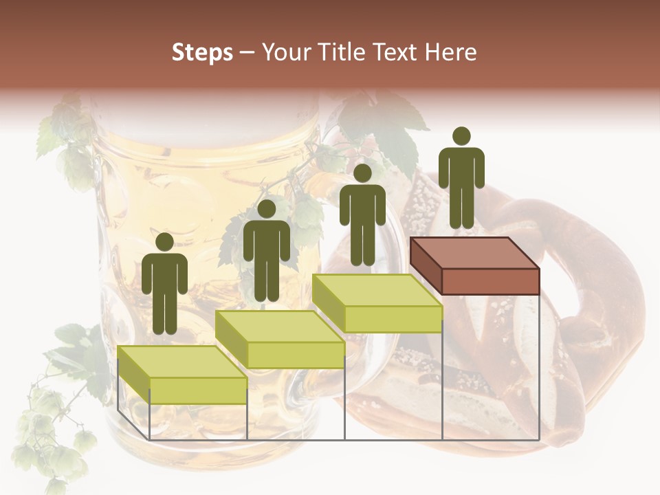 Bar Flavor Isolated On White PowerPoint Template