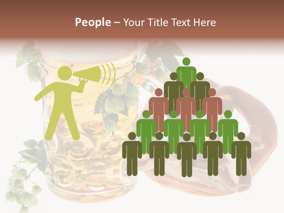 Bar Flavor Isolated On White PowerPoint Template