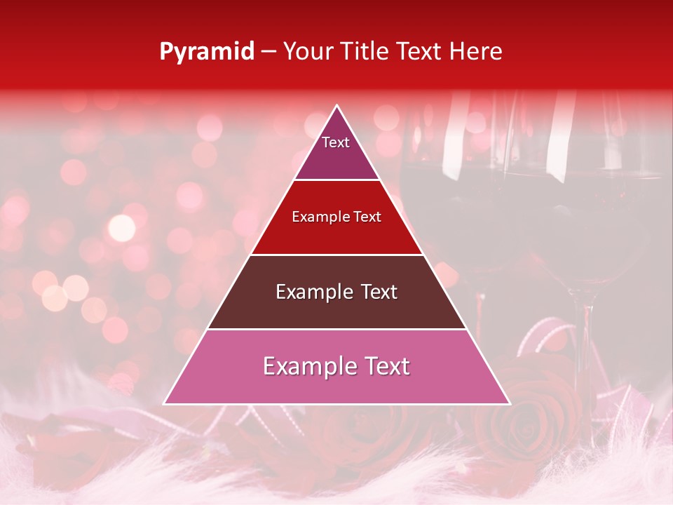 Valentine Anniversary Drink PowerPoint Template