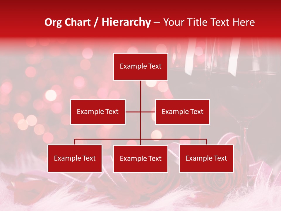 Valentine Anniversary Drink PowerPoint Template