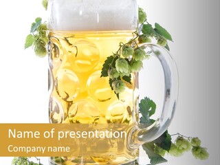 Mug Isolated Jug PowerPoint Template