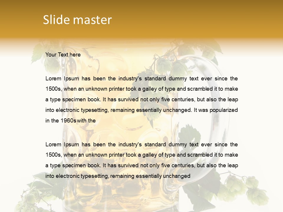 Mug Isolated Jug PowerPoint Template