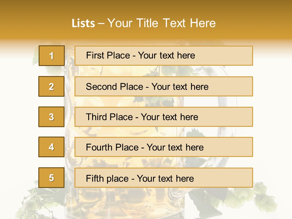 Mug Isolated Jug PowerPoint Template