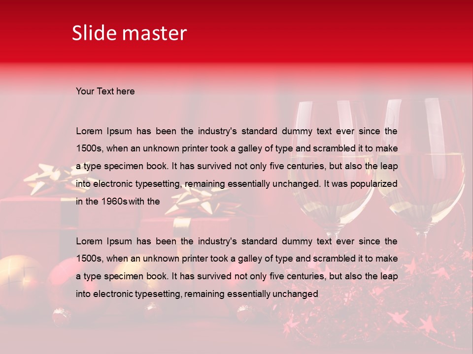 Life Romantic Horizontal PowerPoint Template