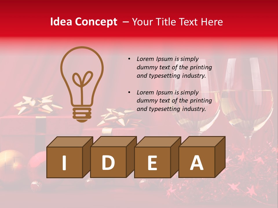 Life Romantic Horizontal PowerPoint Template