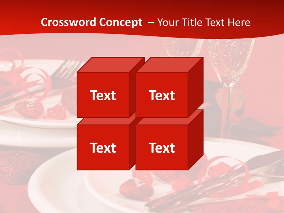 Beautiful Plate Party PowerPoint Template