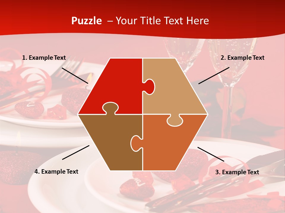 Beautiful Plate Party PowerPoint Template