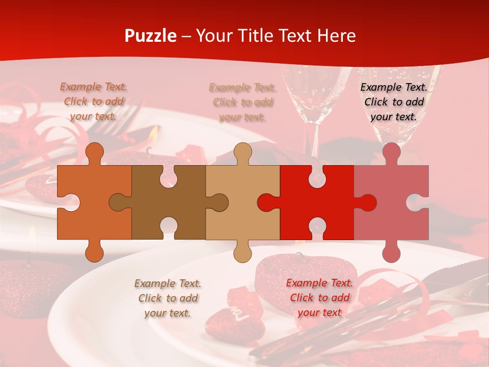 Beautiful Plate Party PowerPoint Template