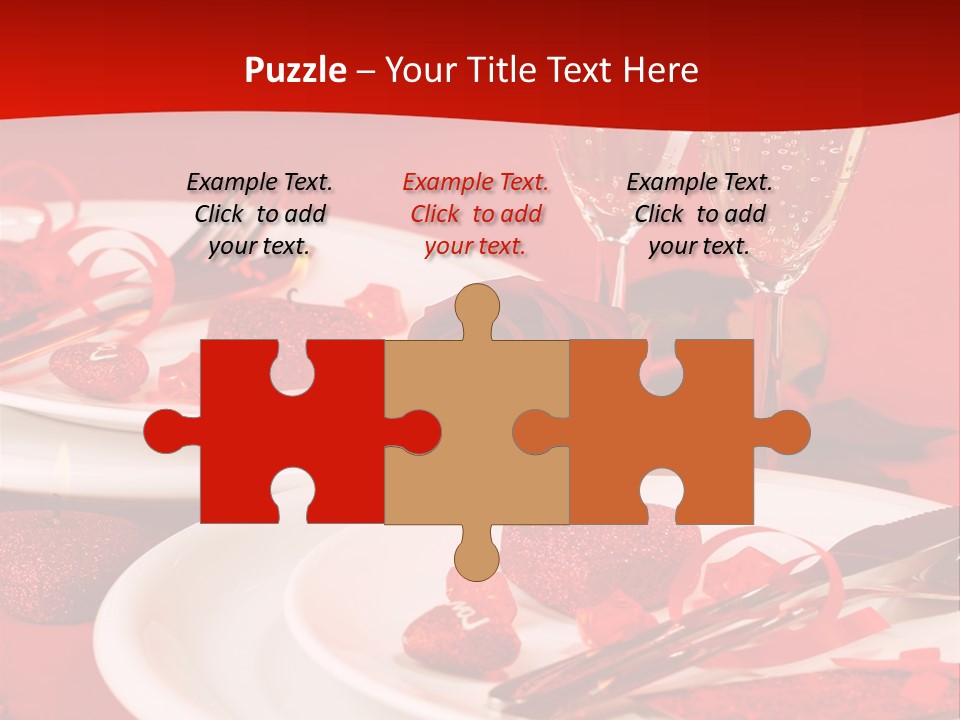 Beautiful Plate Party PowerPoint Template