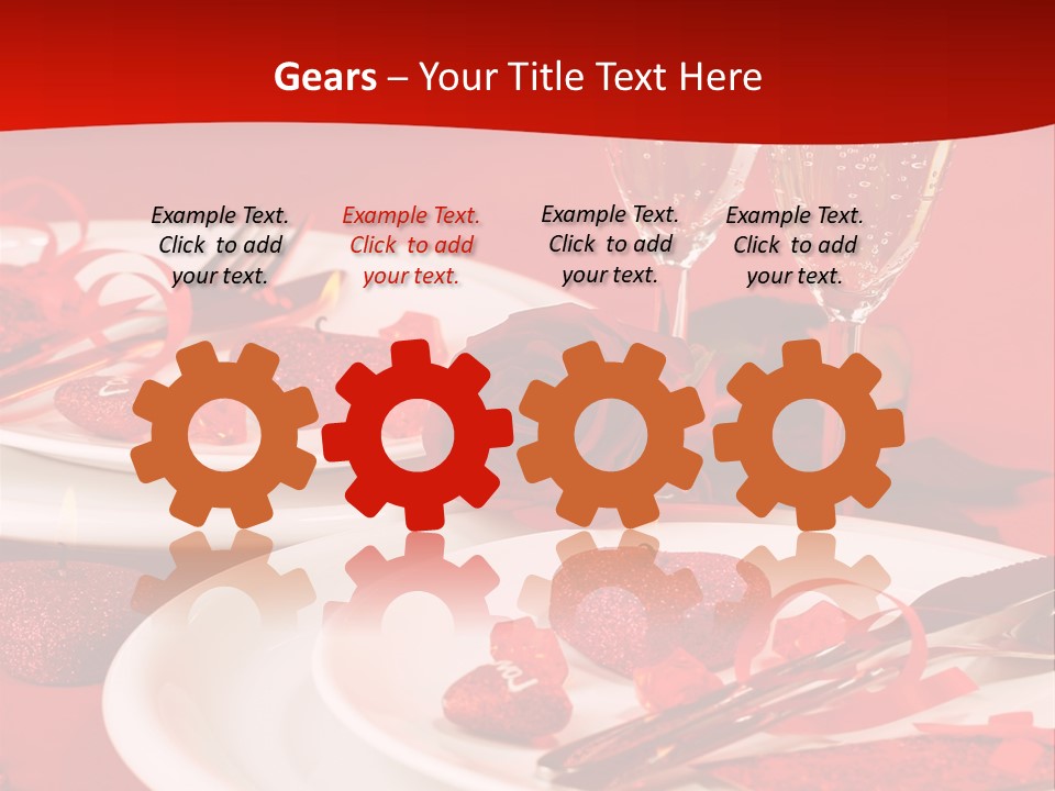 Beautiful Plate Party PowerPoint Template