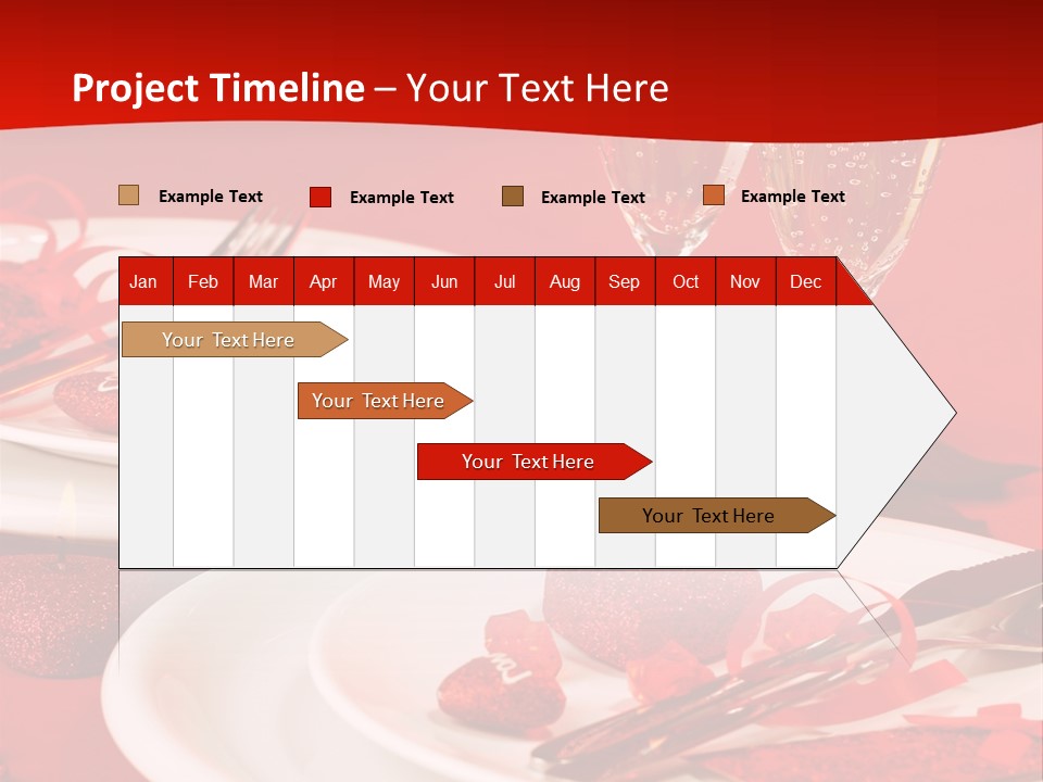 Beautiful Plate Party PowerPoint Template