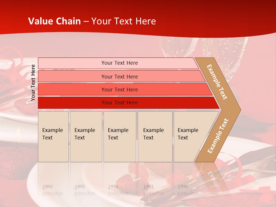 Beautiful Plate Party PowerPoint Template