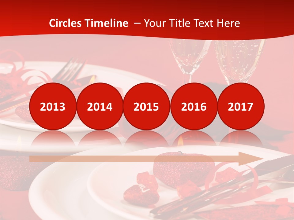 Beautiful Plate Party PowerPoint Template