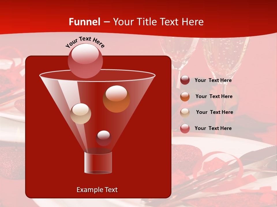 Beautiful Plate Party PowerPoint Template