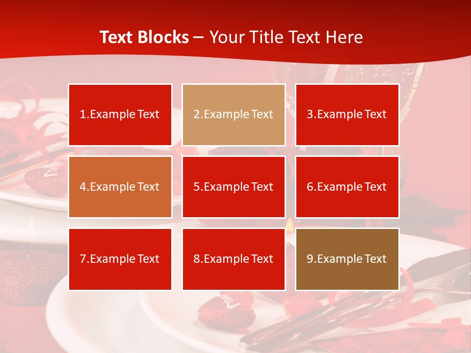 Beautiful Plate Party PowerPoint Template