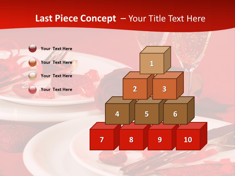 Beautiful Plate Party PowerPoint Template