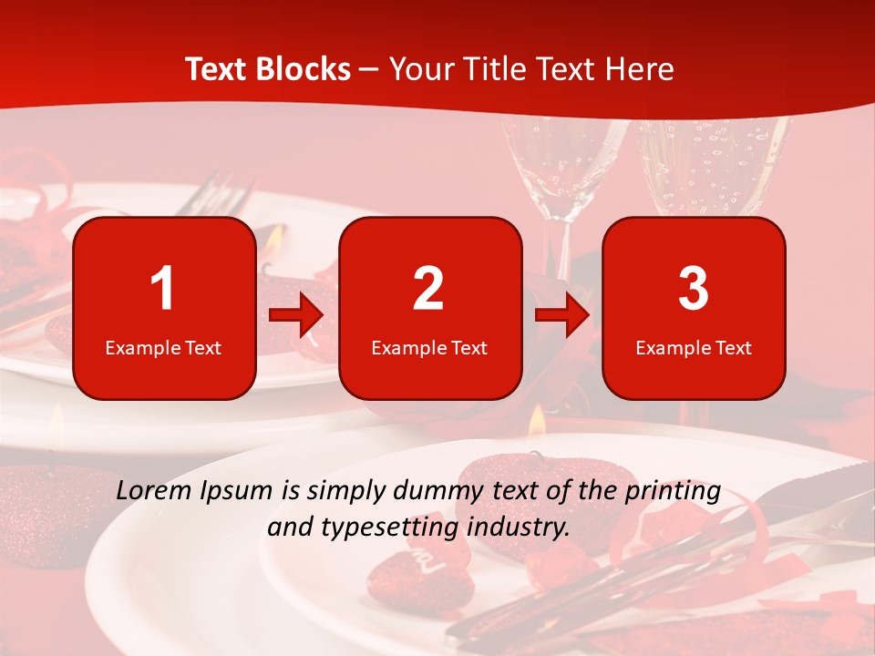 Beautiful Plate Party PowerPoint Template