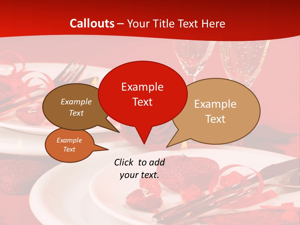 Beautiful Plate Party PowerPoint Template