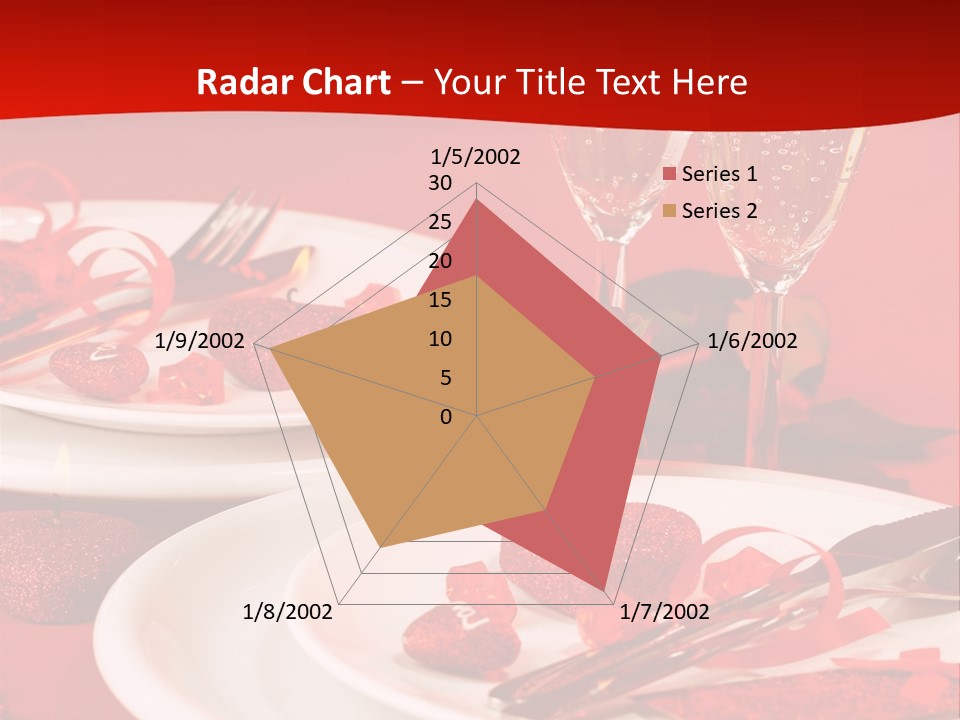 Beautiful Plate Party PowerPoint Template