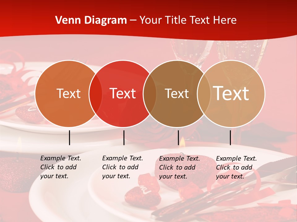 Beautiful Plate Party PowerPoint Template