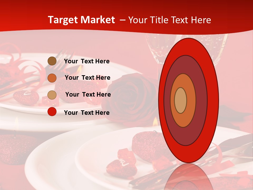 Beautiful Plate Party PowerPoint Template