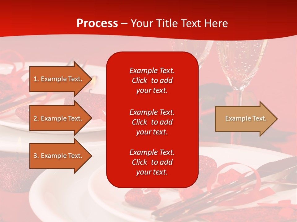 Beautiful Plate Party PowerPoint Template