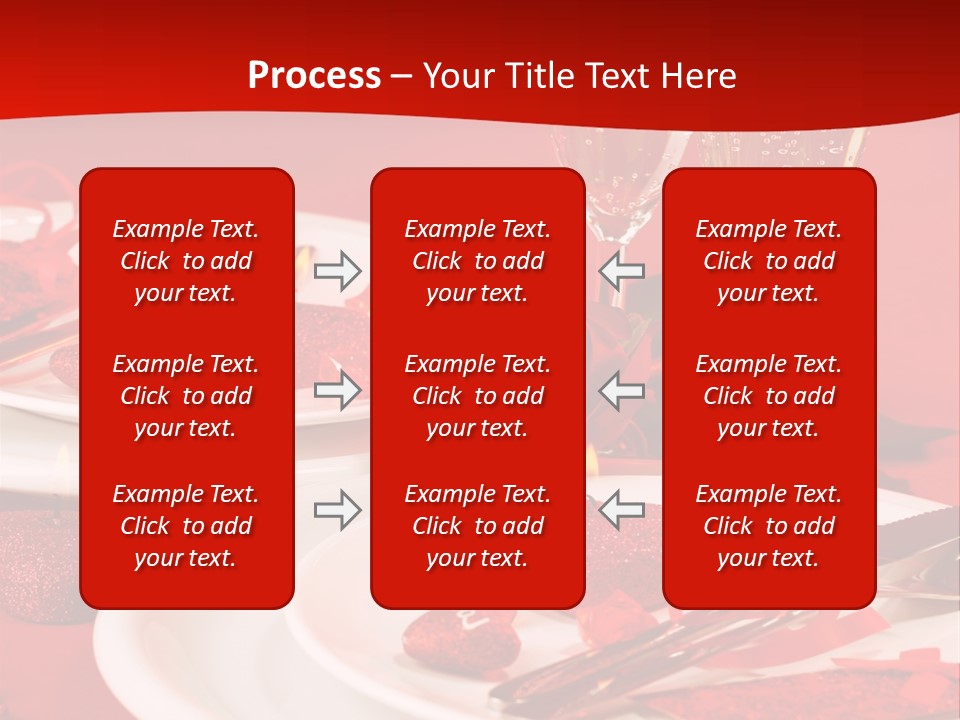 Beautiful Plate Party PowerPoint Template