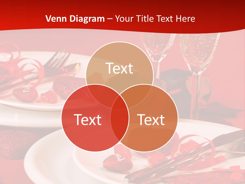 Beautiful Plate Party PowerPoint Template