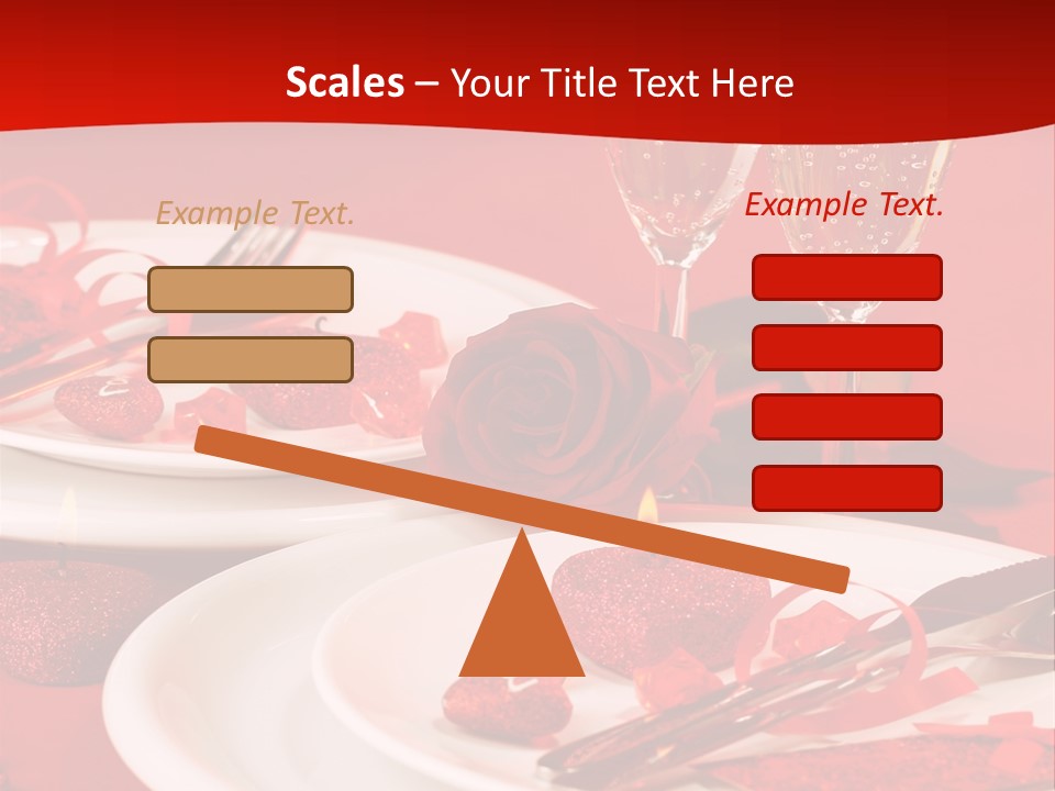Beautiful Plate Party PowerPoint Template