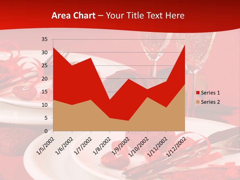 Beautiful Plate Party PowerPoint Template